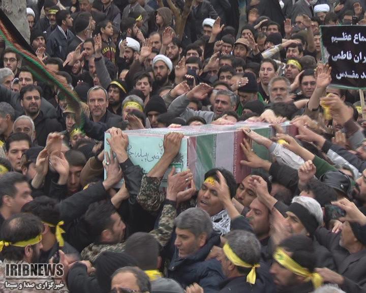 تشییع شهدای دفاع مقدس در مشهد