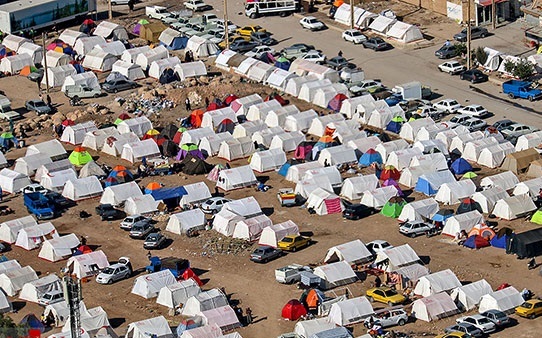 سرپلذهاب در محاصره چادر‌ها!