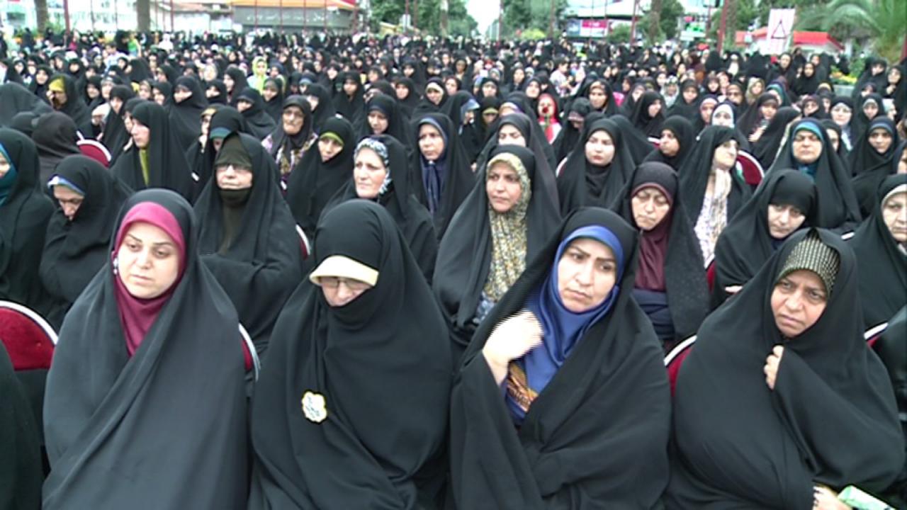 برپایی اجتماع بزرگ عفاف و حجاب در رشت برپایی اجتماع بزرگ عفاف و حجاب در رشت
