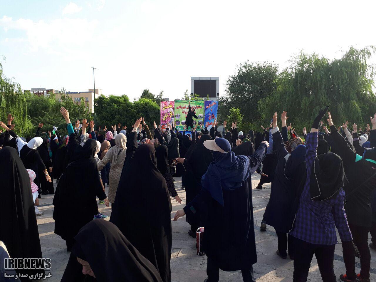 همایش پیاده روی بانوان+فیلم