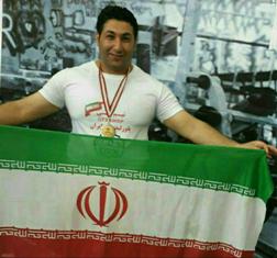 موفقیت ورزشکار بابلسری در مسابقات پاورلیفتینگ کاپ آزاد اروپا