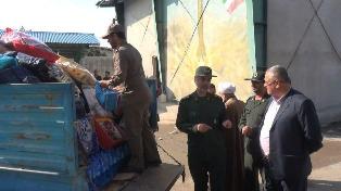 ارسال محموله کمک های مردم میاندورود به هموطنان کرمانشاهی