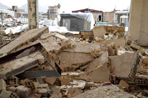 آواربرداری 54 واحدمسکونی زلزله زده سرپل ذهاب