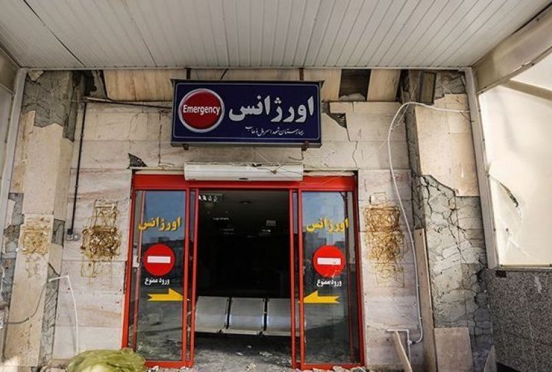 بیمارستان ۸۱ تخت‌خوابی در سر پل ذهاب در حال ساخت است