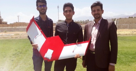 انجام تست پروازی نخستین  پهپاد افقي پروازی