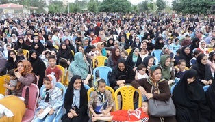 برگزاری ویژه برنامه مدافعان حریم خانواده در نکا