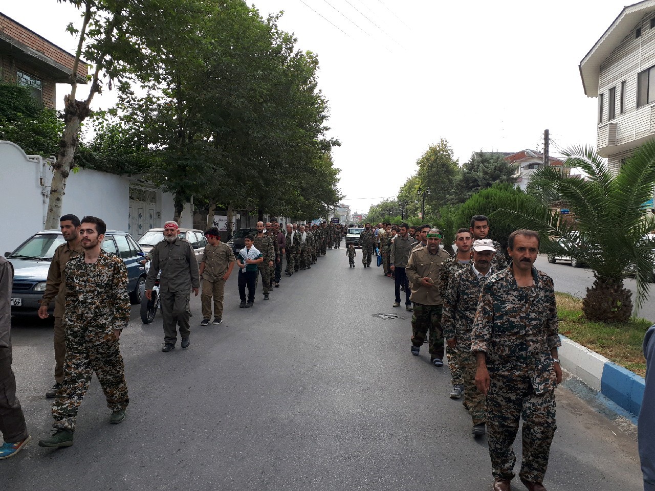 اجرای رزمایش اقتدار عاشورایی سپاهیان و بسیجیان در گیلان