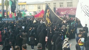 اجتماع بزرگ عزاداران حسینی در آمل