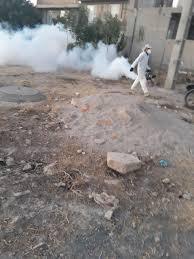 آغاز مرحله دوم مه پاشی در مناطق زلزله زده