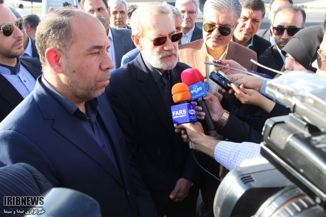 ورود لاریجانی به بجنورد