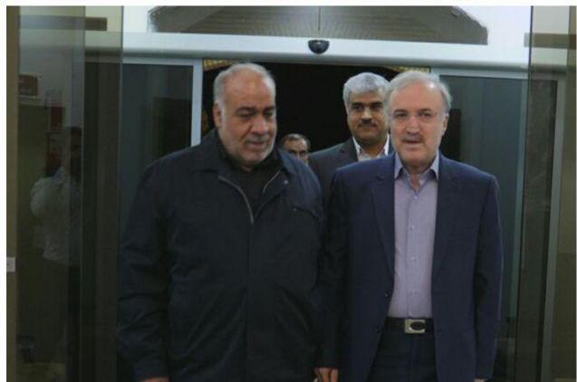 سفر وزیر بهداشت به کرمانشاه سفر وزیر بهداشت به کرمانشاه