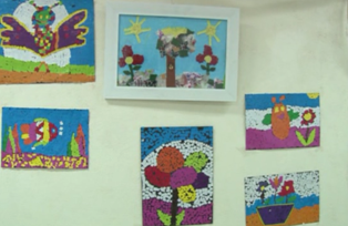 نمایشگاه نقاشی نوجوانان آملی