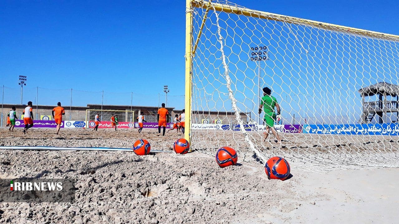 اردوی تیم ملی فوتبال سحلی در بوشهر