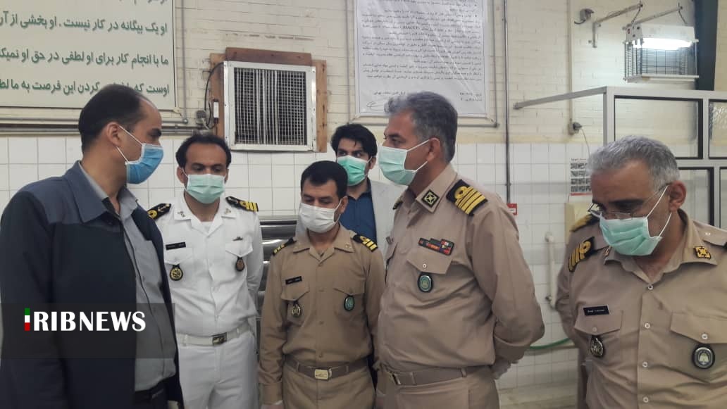 تولید مواد ضدعفونی کننده در مرکز آمادگاه سیرجان