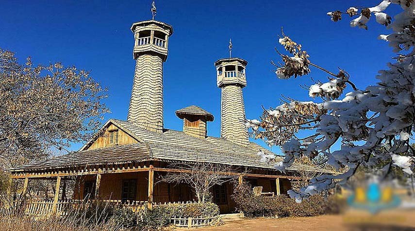 اولین مسجد چوبی جهان در دیار خراسان