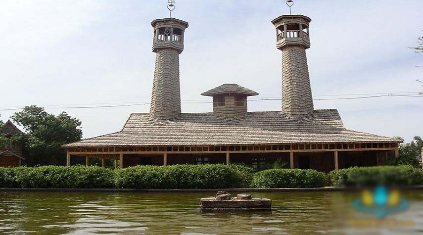 اولین مسجد چوبی جهان در دیار خراسان