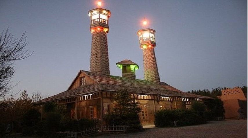 اولین مسجد چوبی جهان در دیار خراسان