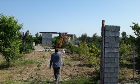 رفع تصرف زمینهای کشاورزی در جویبار