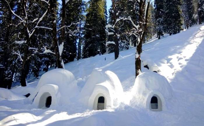 خونه برفی گرم میشه، اما ذوب نمیشه!