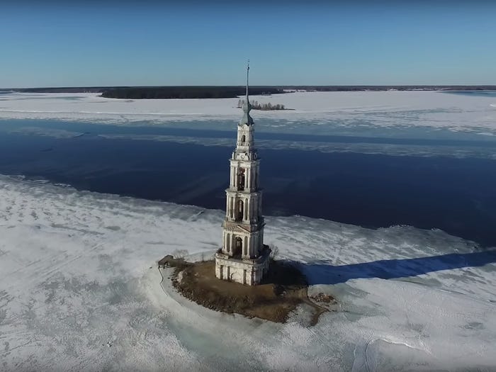 ۷ شهر زیر آب