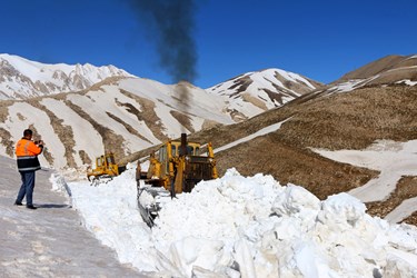 بازگشایی گردنه عسل کشان پس از ۵ ماه