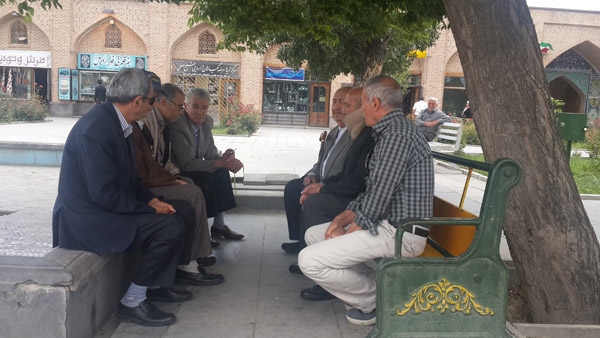 ریش اردبیل سفید می شود