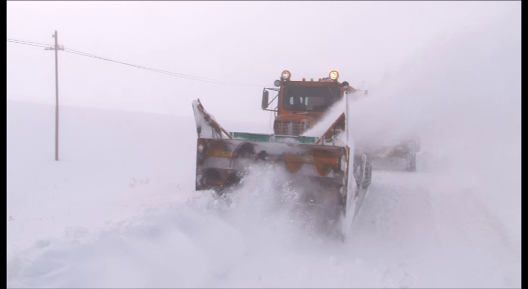 قطع برق ۳۰ روستا&zwnj;ی مراغه به علت کولاک