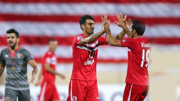 تساوی یک نیمه ای پرسپولیس و الدحیل تساوی یک نیمه ای پرسپولیس و الدحیل