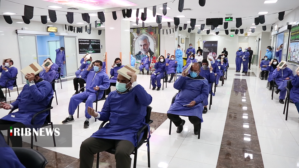 برگزاری مراسم احیاء دومین شب پرفیض قدر در اردبیل