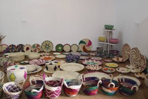 برگزاری نمایشگاه صنایع‌دستی در خانه حصیر آبپخش