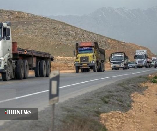 رشد ۹۸ درصدی ترانزیت جاده‌ای در سال گذشته