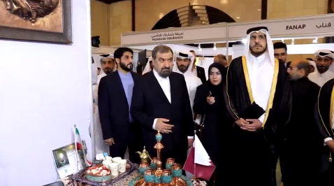 آغاز بکار نمایشگاه تخصصی ایران در قطر با حضور معاون اقتصادی رئیس جمهور
