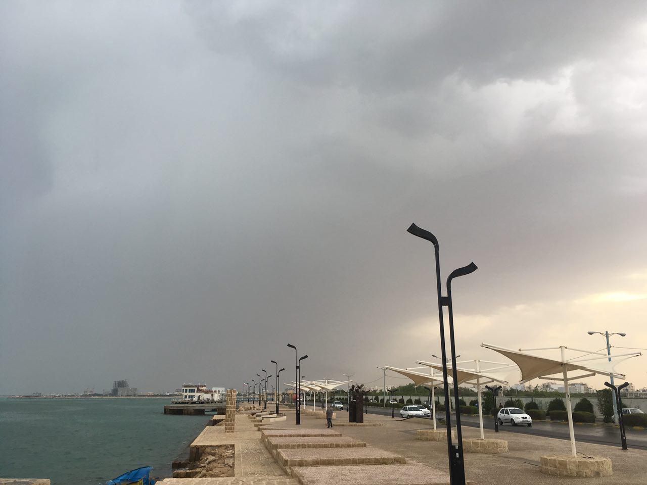 موج جدید بارشی از پنج‌شنبه به بوشهر وارد می‌شود