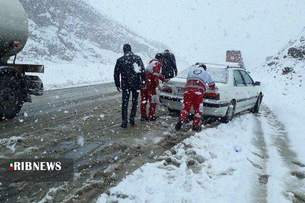 امدادرسانی هلال احمر به ۱۱۰۲۷ حادثه دیده در لرستان