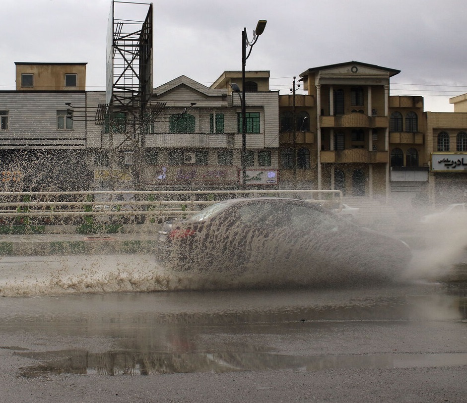 تداوم فعالیت سامانه بارشی در سال نو