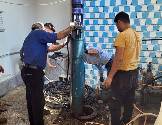 افزایش ظرفیت تولید آب در شهرستان ماسال