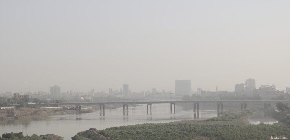 پیش بینی غبار صبحگاهی و بارش پراکنده در خوزستان پیش بینی غبار صبحگاهی و بارش پراکنده در خوزستان