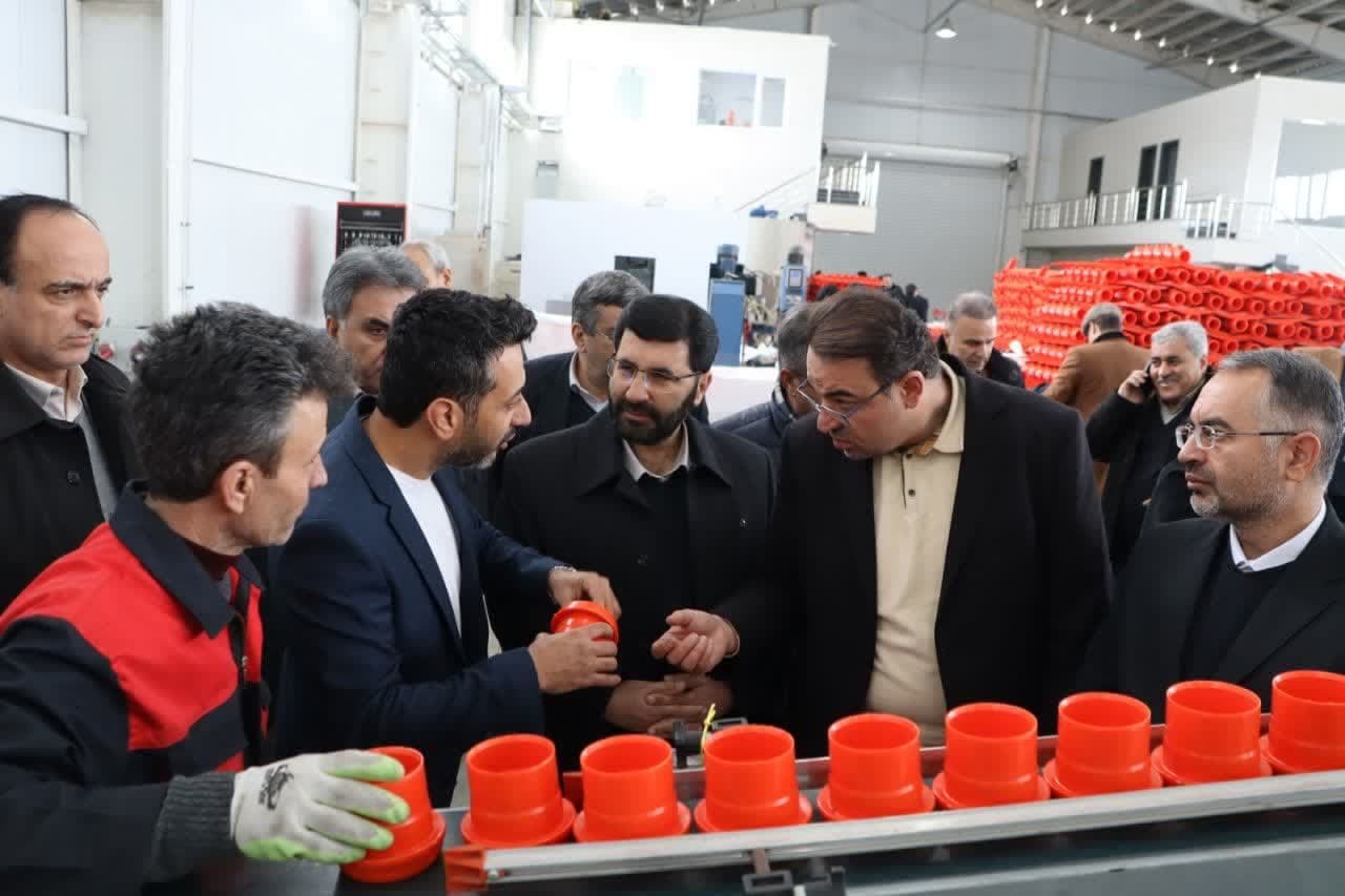 افتتاح واحد تولید کننده تجهیزات آبیاری تحت فشار در ارومیه افتتاح واحد تولید کننده تجهیزات آبیاری تحت فشار در ارومیه