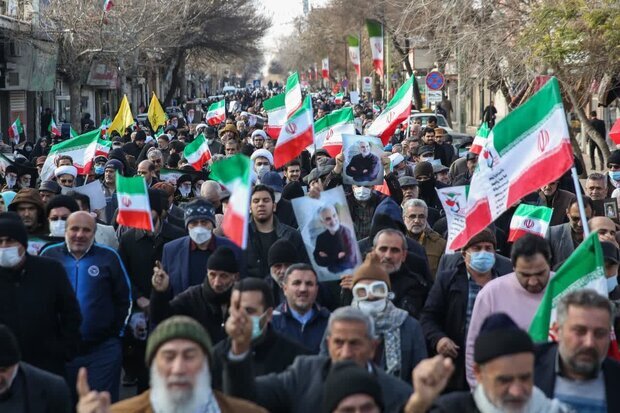 راهپیمایی ۲۲ بهمن در ۱۶۰ نقطه خراسان شمالی برگزار می‌شود