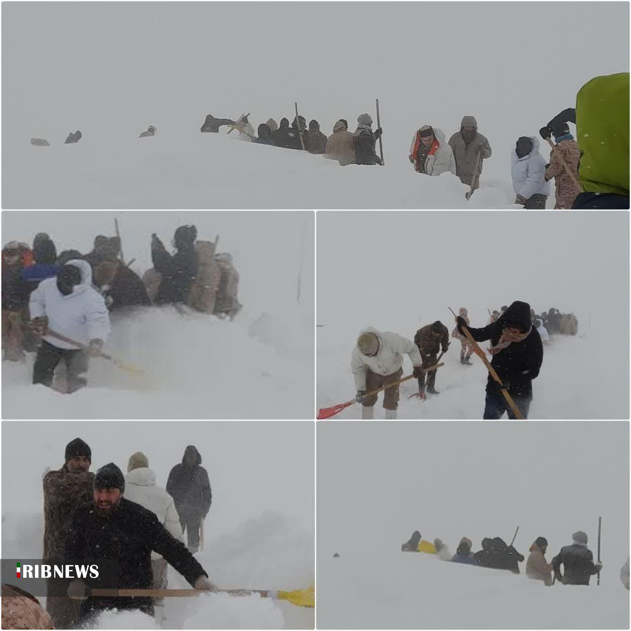 نجات ۵۰ خودروی گرفتار در برف وکولاک در مناطق روستایی سلماس نجات ۵۰ خودروی گرفتار در برف وکولاک در مناطق روستایی سلماس