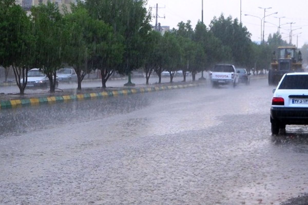 بارش رحمت الهی درغرب هرمزگان