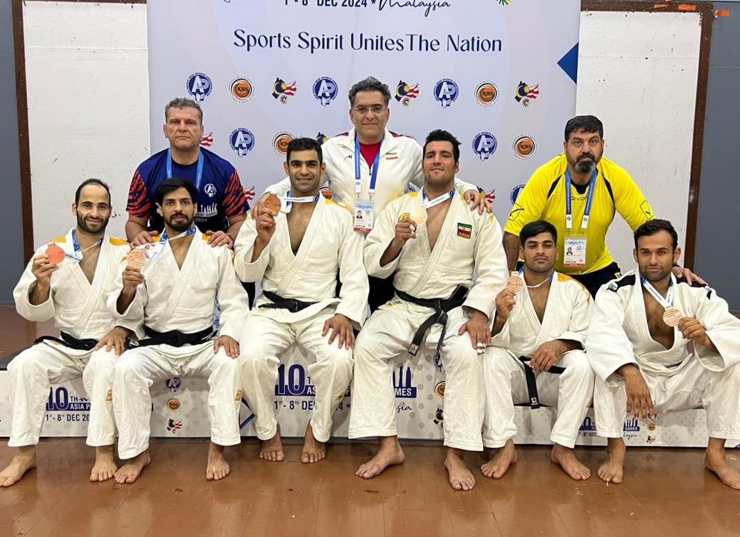 مقام سوم جودوکاران ایران در بازی های آسیایی ناشنوایان