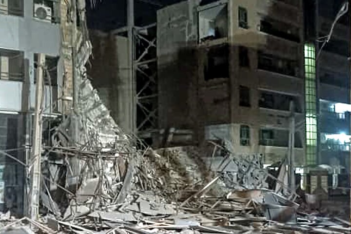 اسکان موقت اهالی ساختمان فروریخته زیتون اهواز اسکان موقت اهالی ساختمان فروریخته زیتون اهواز