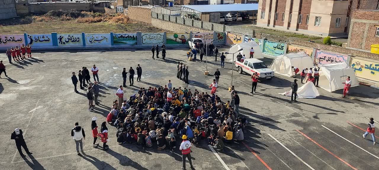 رزمایش سراسری زلزله در اشنویه رزمایش سراسری زلزله در اشنویه