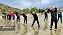 برگزاری ورزش صبحگاهی در یاسوج