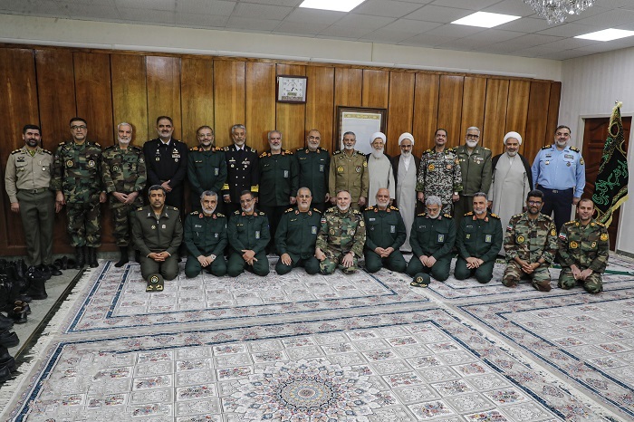 *** دیدار فرماندهان سپاه با فرماندهان ارتش به مناسبت روز ارتش