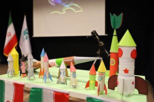 جشن "ایران مقتدر" در اردبیل همزمان با پرتاب ماهواره‌های ملی