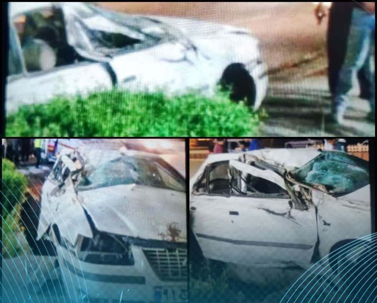 یک کشته و سه مجروح پایان تلخ رانندگی پرشتاب یک کشته و سه مجروح پایان تلخ رانندگی پرشتاب