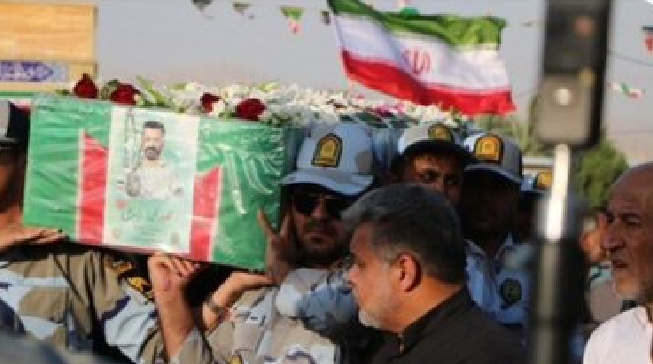تشییع و خاکسپاری شهید مدافع وطن در دشتستان