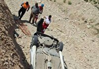 یک کشته در واژگونی خودرو در جاده دشت ارژن به شیراز